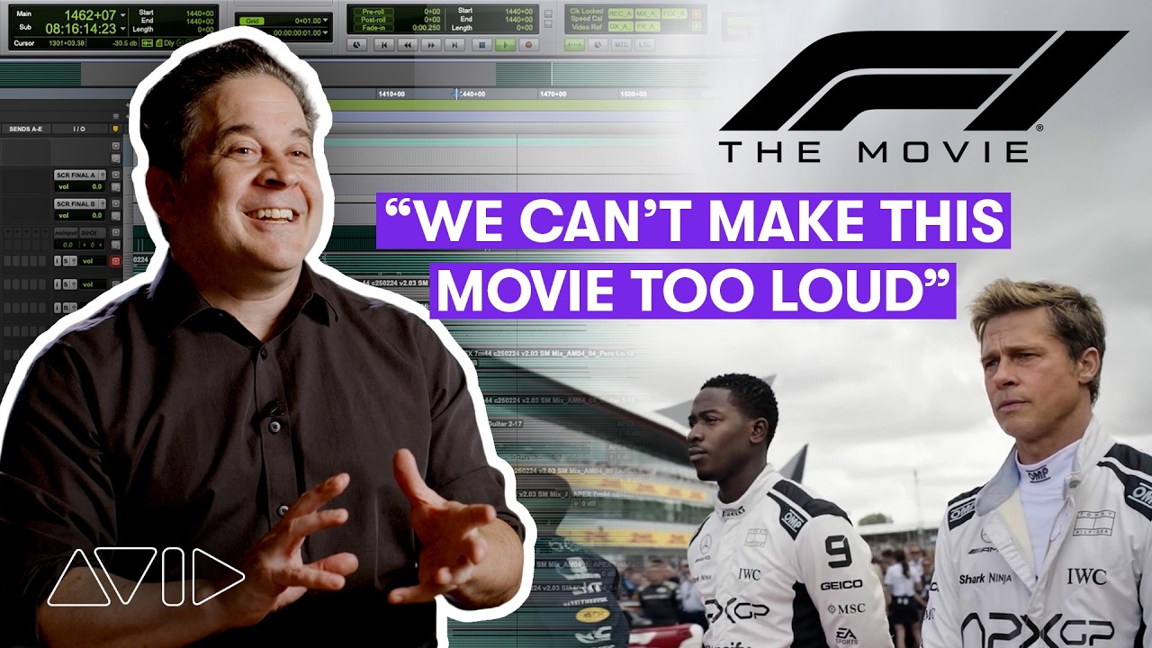 Mixing Dialogue & Music for F1® The Movie | Behind the Scenes with Gary Rizzo, CAS