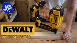 DEWALT 18V Brad Nailer DCN680N - Awesome Second Fix Nailer
