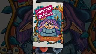 Goblincore coloring book!