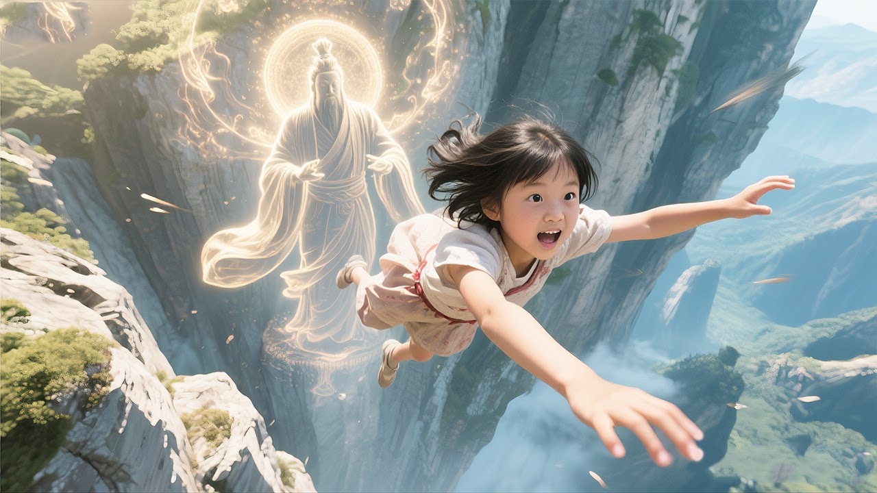 A little girl’s family was wiped out, she fell off a cliff,saved by a hidden master,trained 10 years