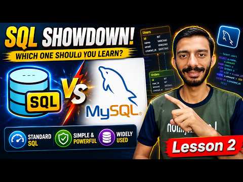 SQL vs MySQL: What’s the Difference? (Beginner Friendly Explanation)
