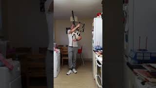 Daily tune challenge on pipes - Scotland the Brave & Black Bear