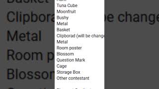 Update of my object show