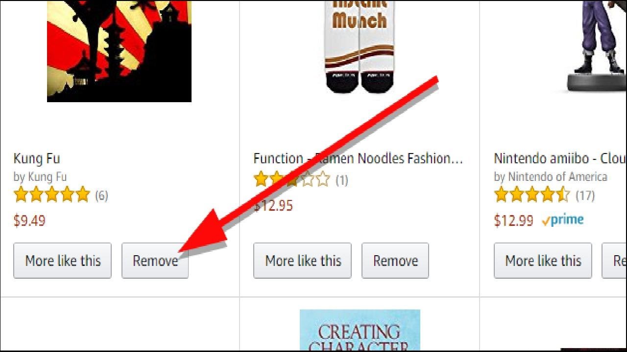 How To Delete Items From Your Amazon Browsing History YouTube