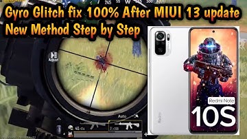 Redmi Note 10s Auto Move Gyro Problem - 🔥SOLUTION All Redmi Phone Work #bgmi #gyroscopautomove #fix