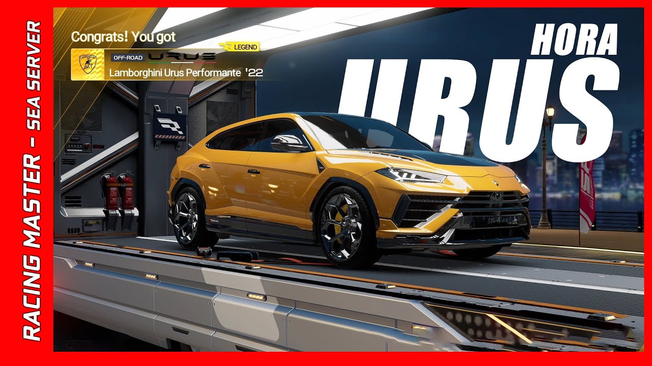 Lamborghini Urus Performante '22 - Gacha Banner - Racing Master - SEA Server