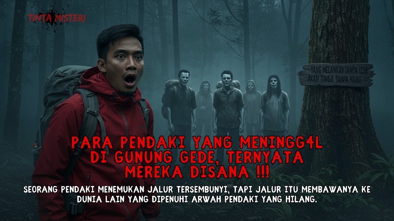 ANTARA NYATA DAN TIDAK ‼️PENDAKI INI BERTEMU SEMUA PENDAKI YANG DULU TELAH MENINGGAL DI GUNUNG GEDE.