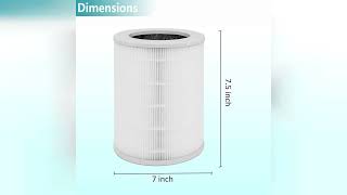 Overview: Air180 Replacement Filter, Compatible with BISSELL Air180 and Air180 MAX Air Purifier,...