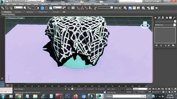 Cloth simulation basic tutorial in 3ds max   Cloth simulation in 3ds max tutorial