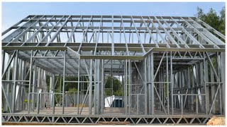 Light gauge steel frame wall panels to finish your project faster
