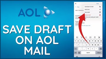 How To Save Draft In AOL Mail 2024?