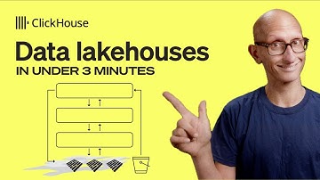 Data lakehouses (in under 3 minutes)