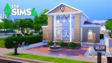 Base game library | Building Newcrest | The Sims 4: Speed build (NO CC)