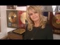 Bonnie Tyler shows off her awards display