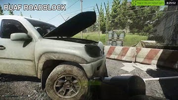 RUAF Roadblock (Woods) Exit Location With Map - Escape From Tarkov