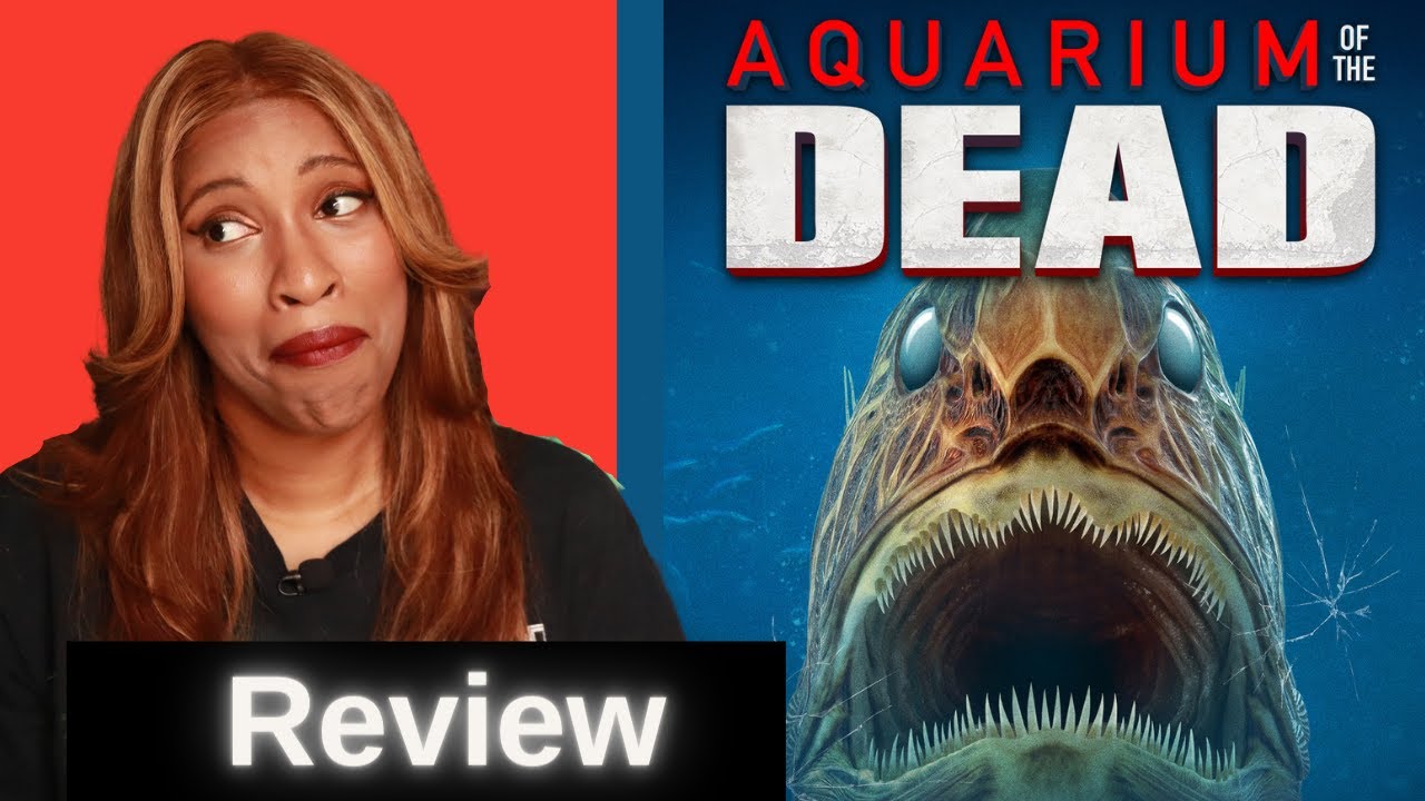Vivica A. Fox fighting ZOMBIE fish?! AQUARIUM OF THE DEAD VOD movie