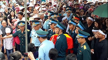 Liệt sĩ hy sinh trên máy bay SU-22 yên nghỉ nơi đất mẹ