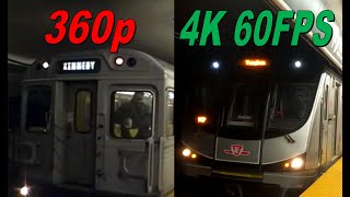 Transmania Ontario: 360p to 4K 60FPS (Comparison Video)