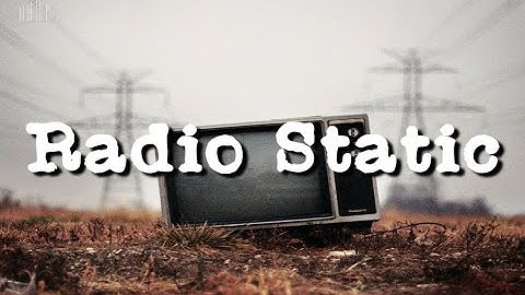Radio Static Ambience | 1 Hour | Relaxing Radio Static Sounds for Sleep & Studying