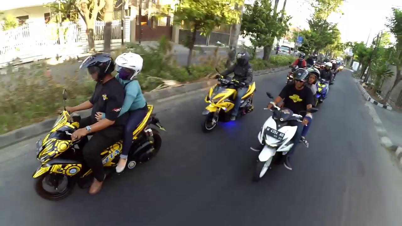 City Touring Yamaha Aerox 155 Bersama ARCI Surabaya YouTube