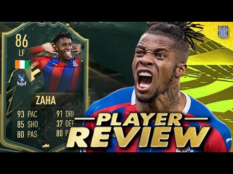 86 WINTER WILDCARD ZAHA PLAYER REVIEW! WINTER WILDCARD ZAHA SBC - FIFA 22 ULTIMATE TEAM