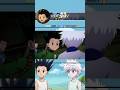🍀 Gon and killua first meet 💚|| #anime #shorts #hunterxhunter
