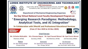 FDP on Emerging Research Paradigms: Methodology, Analytical Tools, and AI Integration @ Day 2