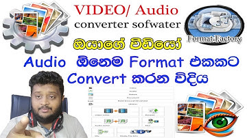 How to convert video & Audio file with Format factory software ( MP3 ,Mp4 , avi )