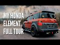 The ultimate honda element full tour