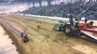 Riesa Tractor Pulling Indoor Sachsenarena 2016