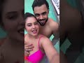 Priya Gamree pool time with Lucky Saini, hot reel, sexy video