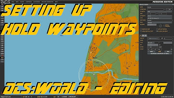 DCS World Editor - Hold waypoint setup