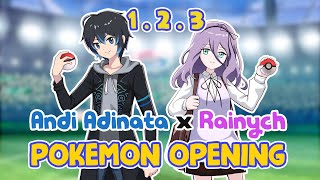 1・2・3 - Soraru x Mafumafu (POKEMON 2019 OPENING) After the Rain | Andi Adinata \u0026  @Rainych Cover