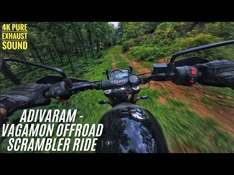 The Unexpected Off-road Fail | Triumph Scrambler 400x 4K Offroad Exhaust Sound