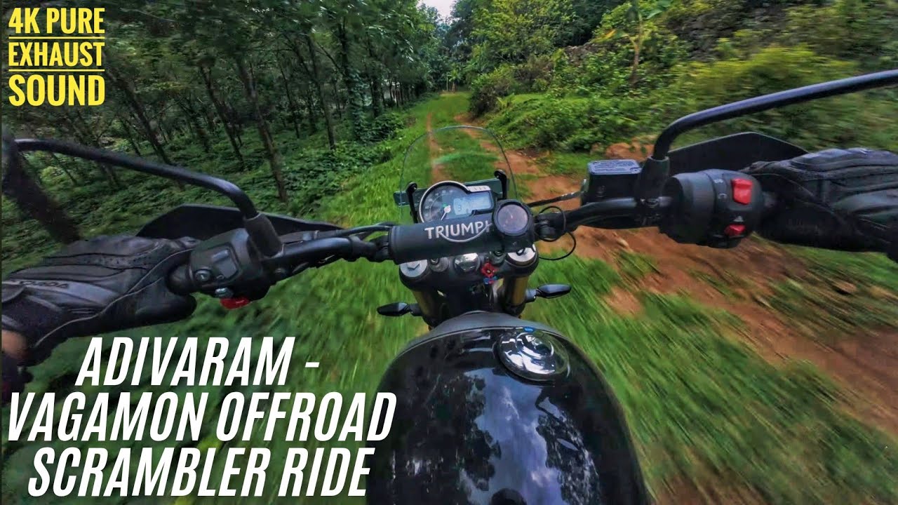 The Unexpected Off-road Fail | Triumph Scrambler 400x 4K Offroad Exhaust Sound