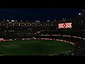 Light Show at Perth Optus Stadium on a BBL Game Night 2019