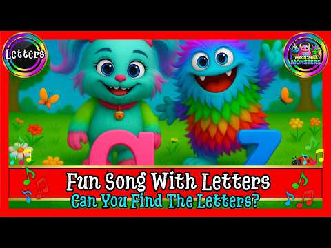 Find the Letters | Fun Challenge | Magic Mini Monsters | #magicminimonsters