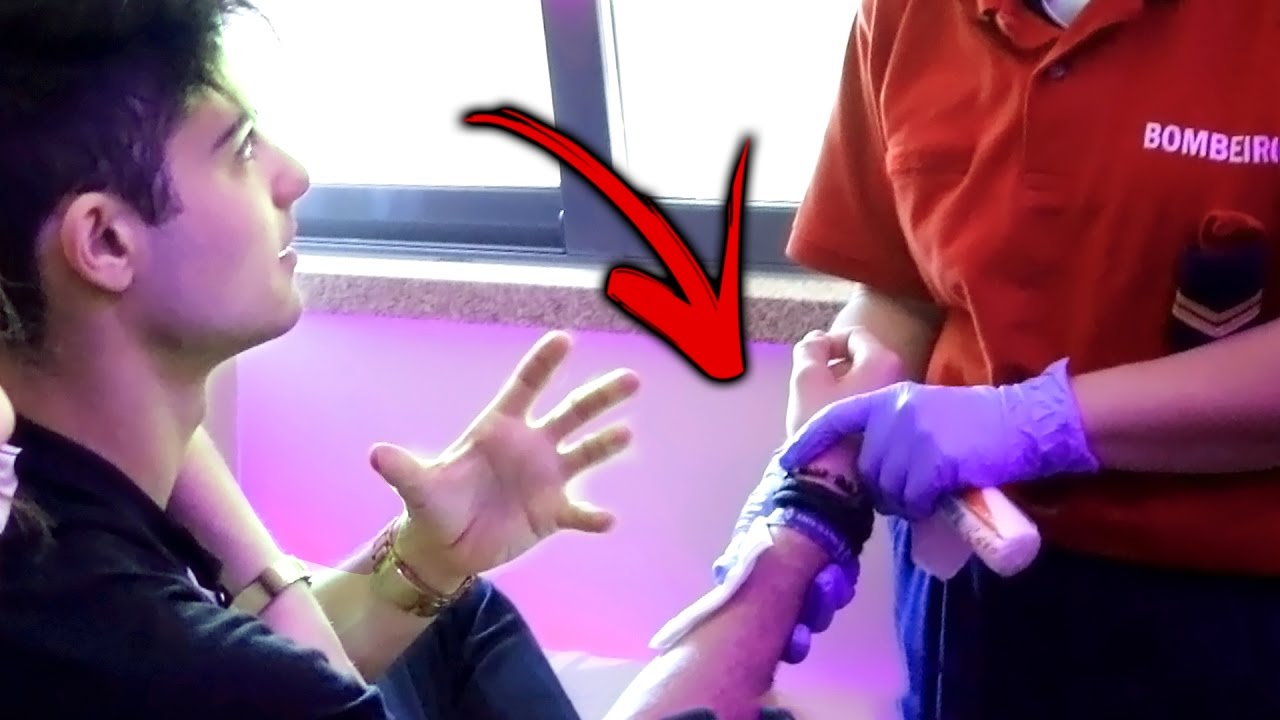 O DIA EM QUE QUASE MORRI (ACIDENTE) !