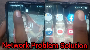 Samsung a20s Network Problem | Samsung a20s Emergency Call only problem solution