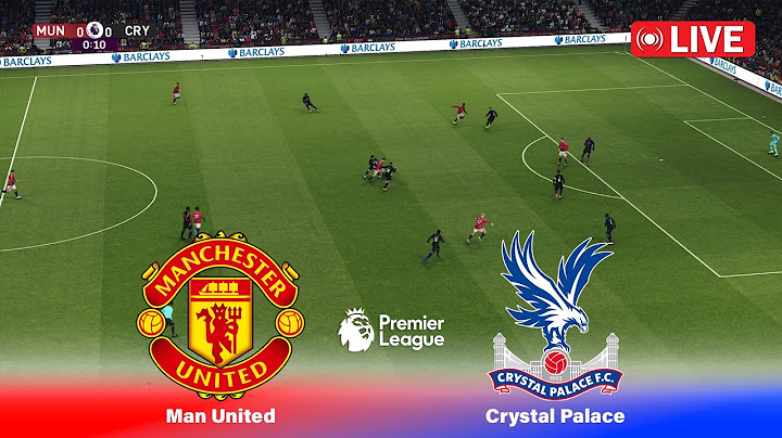 🔴LIVE : MAN UNITED vs CRYSTAL PALACE | Premier League 24/25 | Full Match | PES 21 Football Game