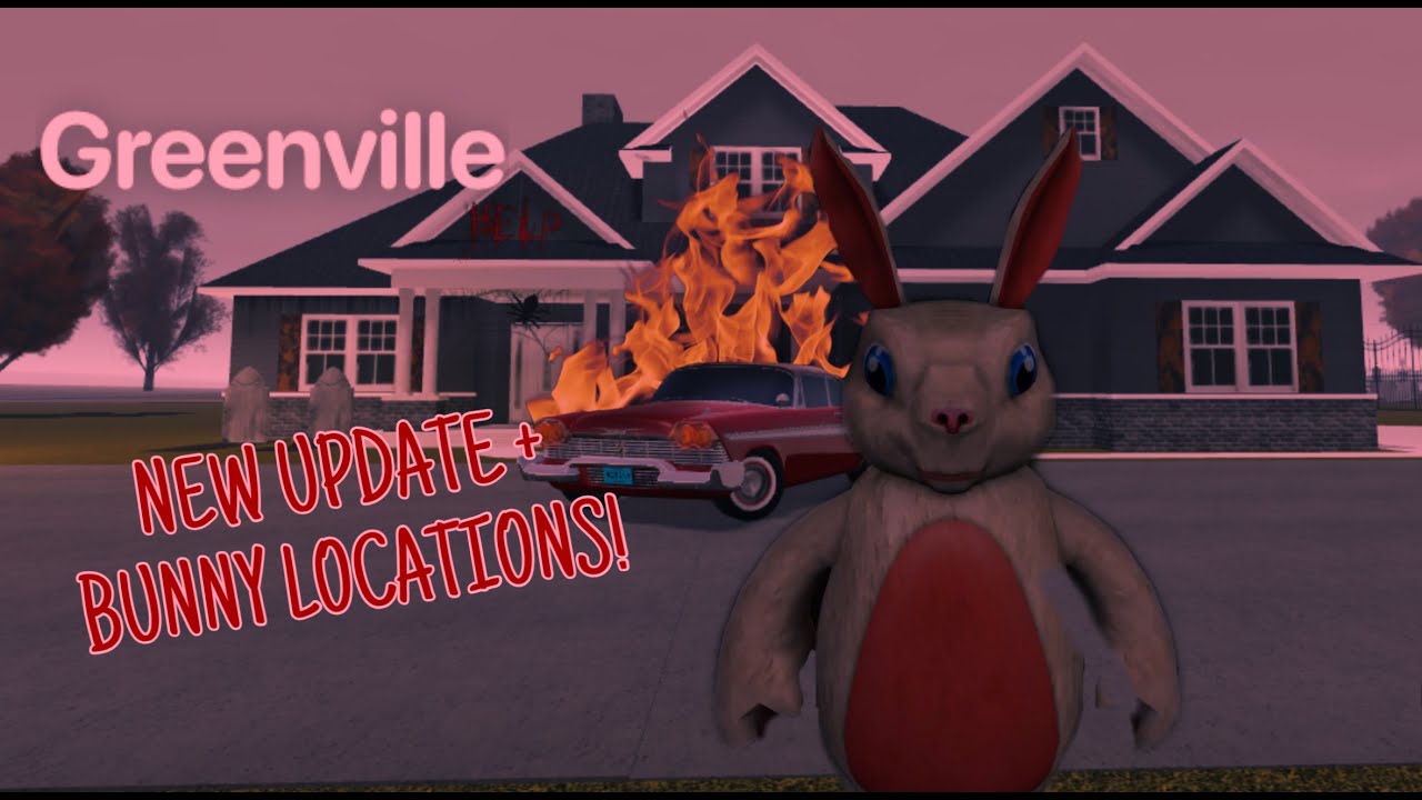 ALL BUNNY LOCATIONS Greenville Halloween Update 2022 YouTube