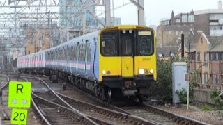 (HD) Rush Hour at Bethnal Green 30/03/2015