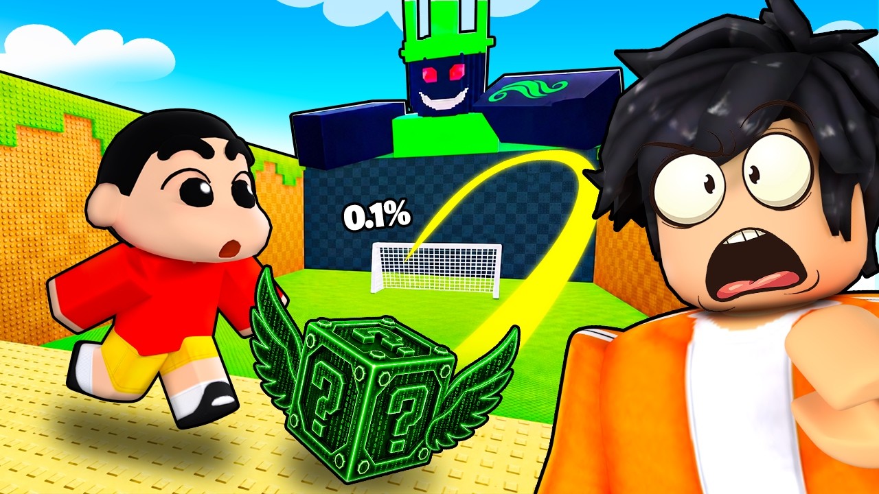 Spending ROBUX to Earn 1 BILLION in Kick a LUCKYBLOCK