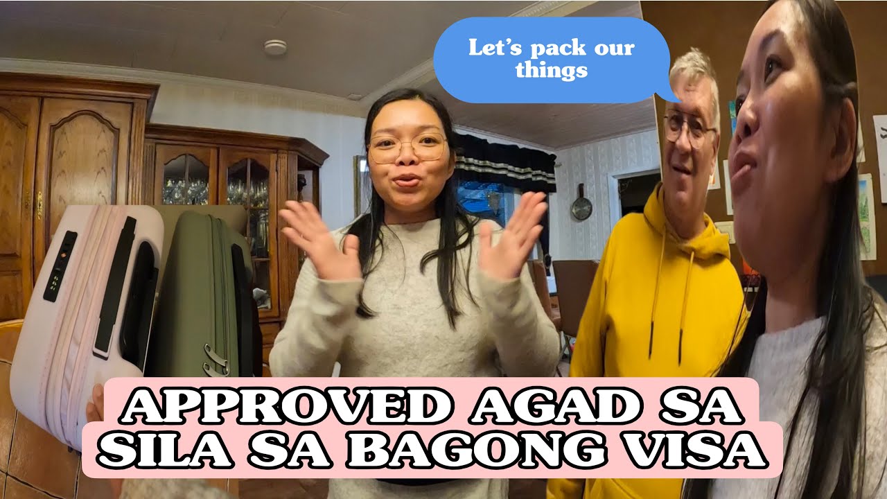 APPROVED AGAD SA BAGONG VISA| AALIS KAMI NI ARTO 