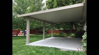 Aluminum Awnings, Pergolas & Retractable Awnings Installed by Huish's