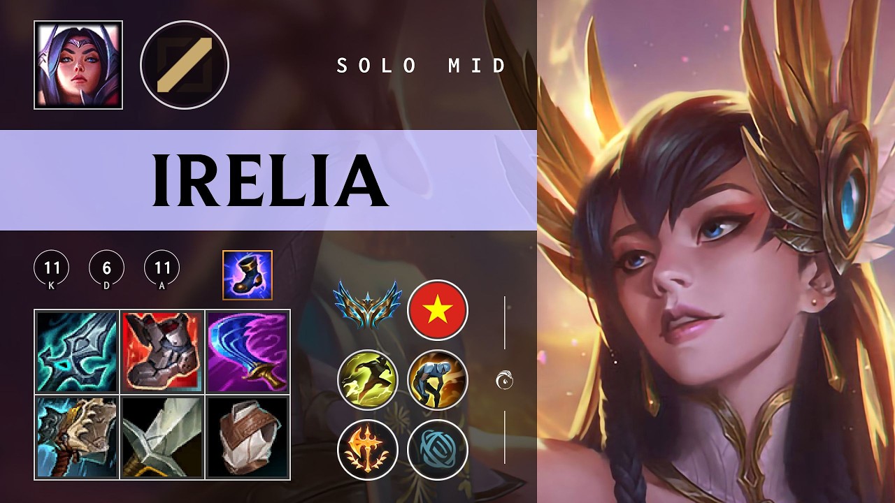 Irelia Mid vs Katarina - VN Challenger Patch 26.05