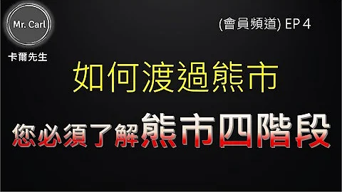 如何渡過熊市　您必須了解熊市四階段(會員專屬EP4)20220807 - 天天要聞