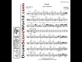 Drum Score - Amy Winehouse - Rehab (Preview)