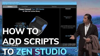 How to add Scripts to ZEN STUDIO 2023 screenshot 5