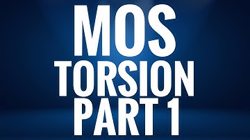 KTU-MOS-TORSION- PART 1-TORSIONAL EQUATION DERIVATION